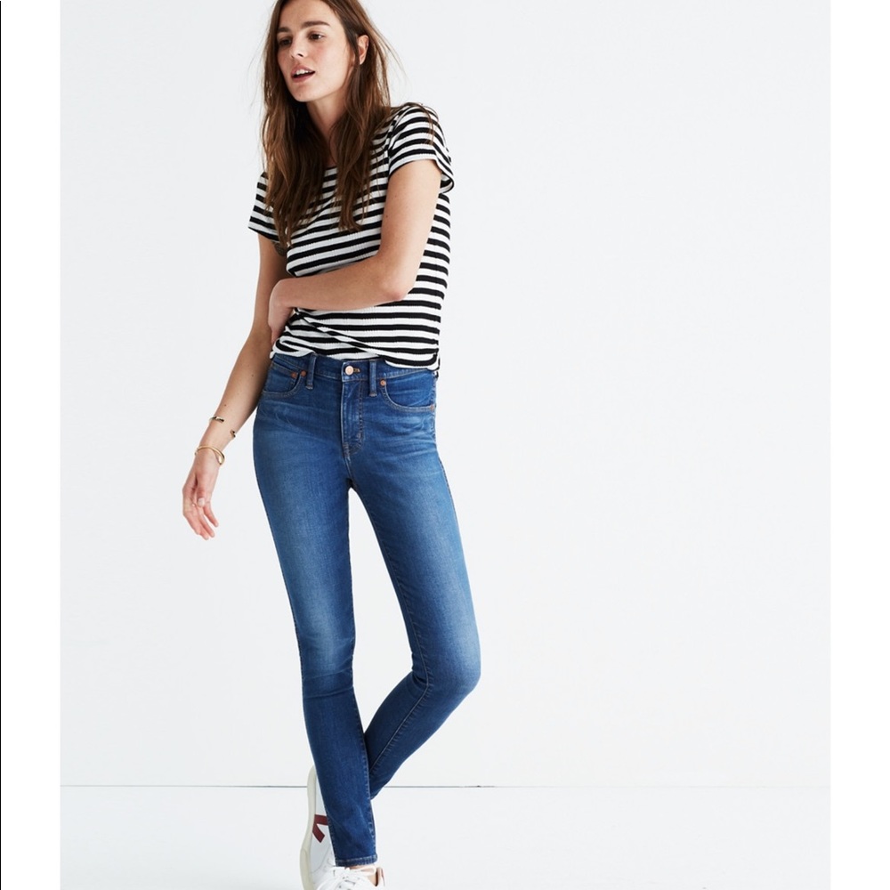 Madewell 9” High Rise Skinny Jeans